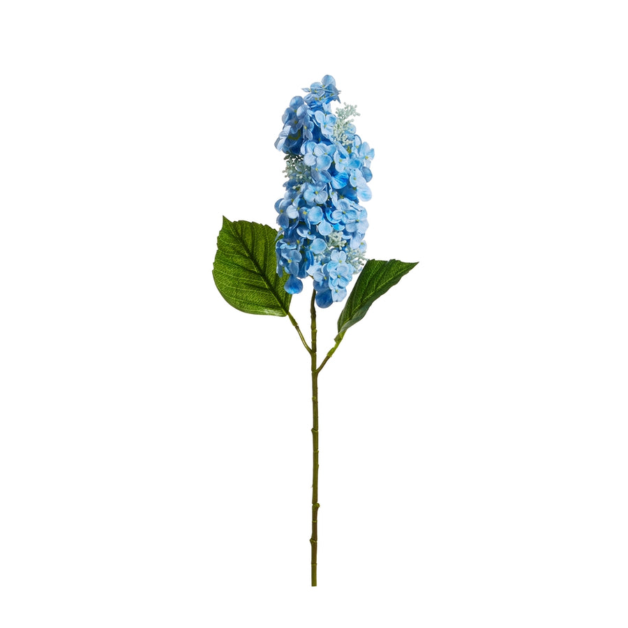 25" Real Touch Blue Cone Hydrangea Stem