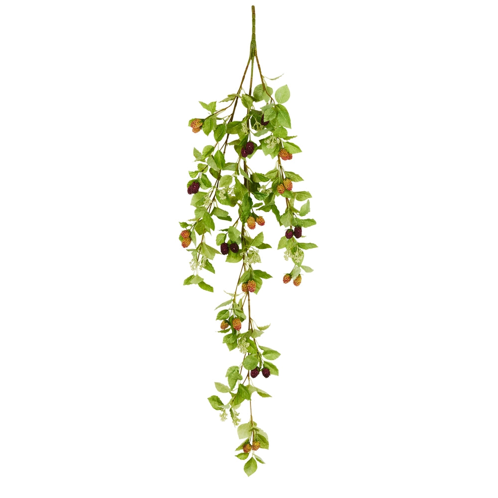 45" Berry Branch - Polyester And Plastic