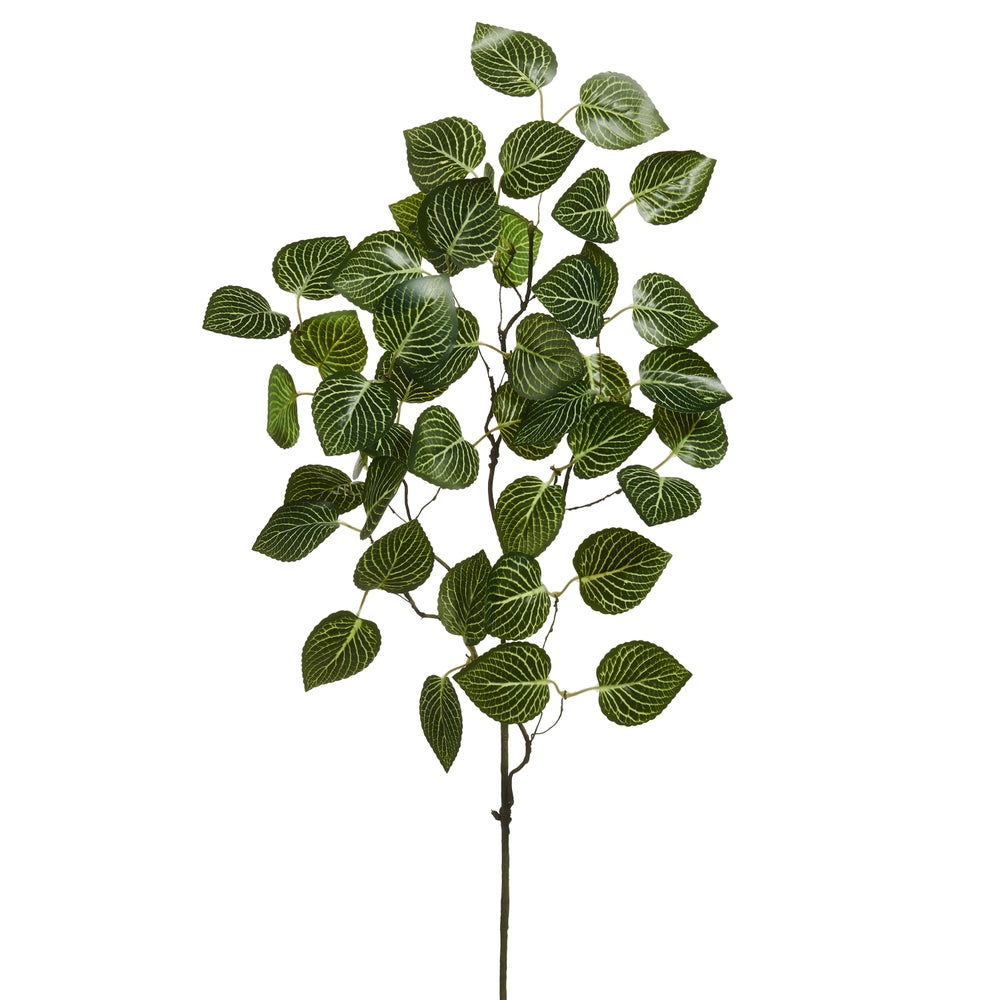 39" Variegated Leaf Spray
