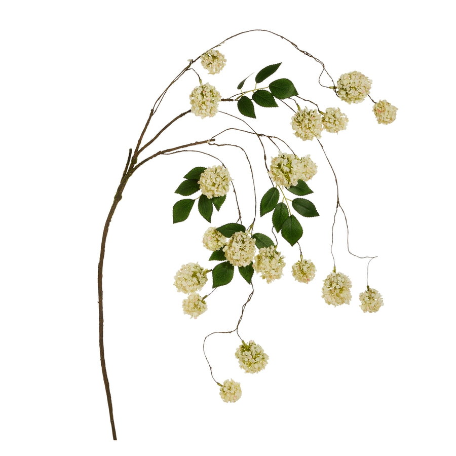 52.5" Green Mini Hydrangea Branch