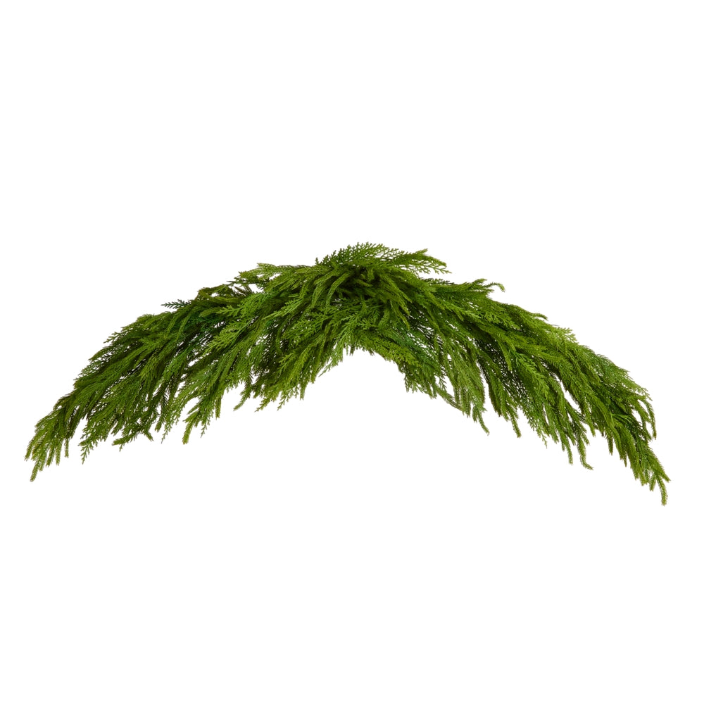 55" Real Touch Norfolk Pine Swag