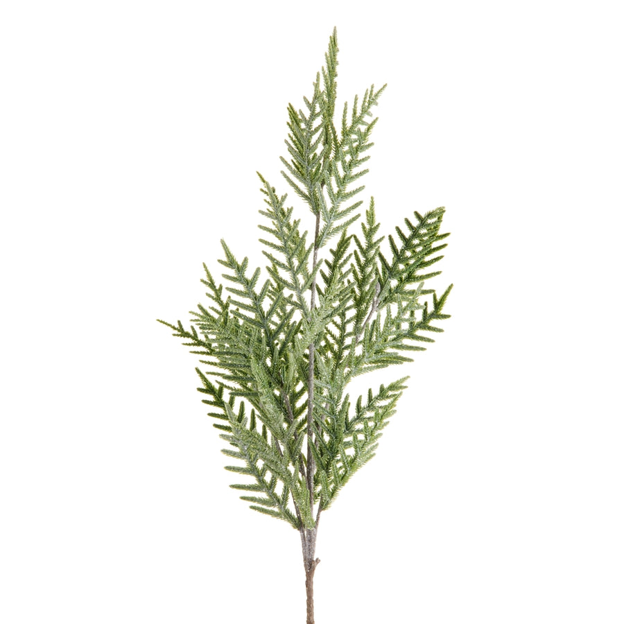 40" Iced Pine Spray