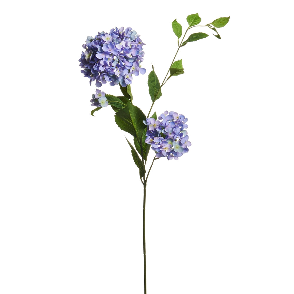 38.5" Deep Periwinkle Hydrangea Stem