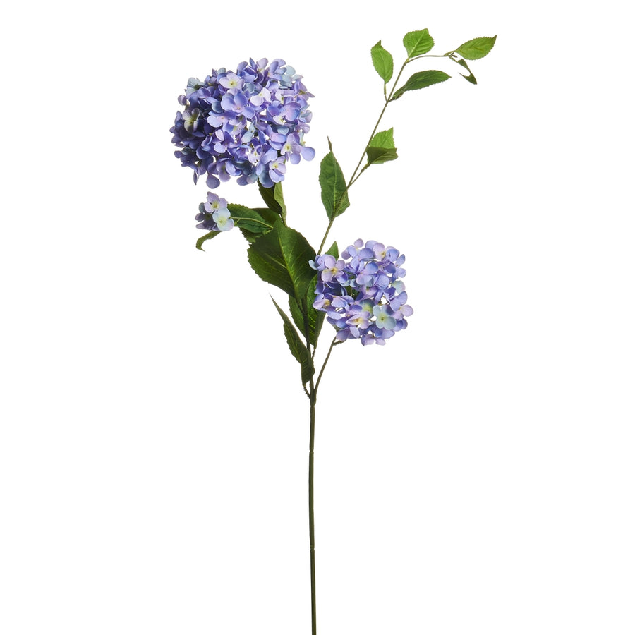 38.5" Deep Periwinkle Hydrangea Stem