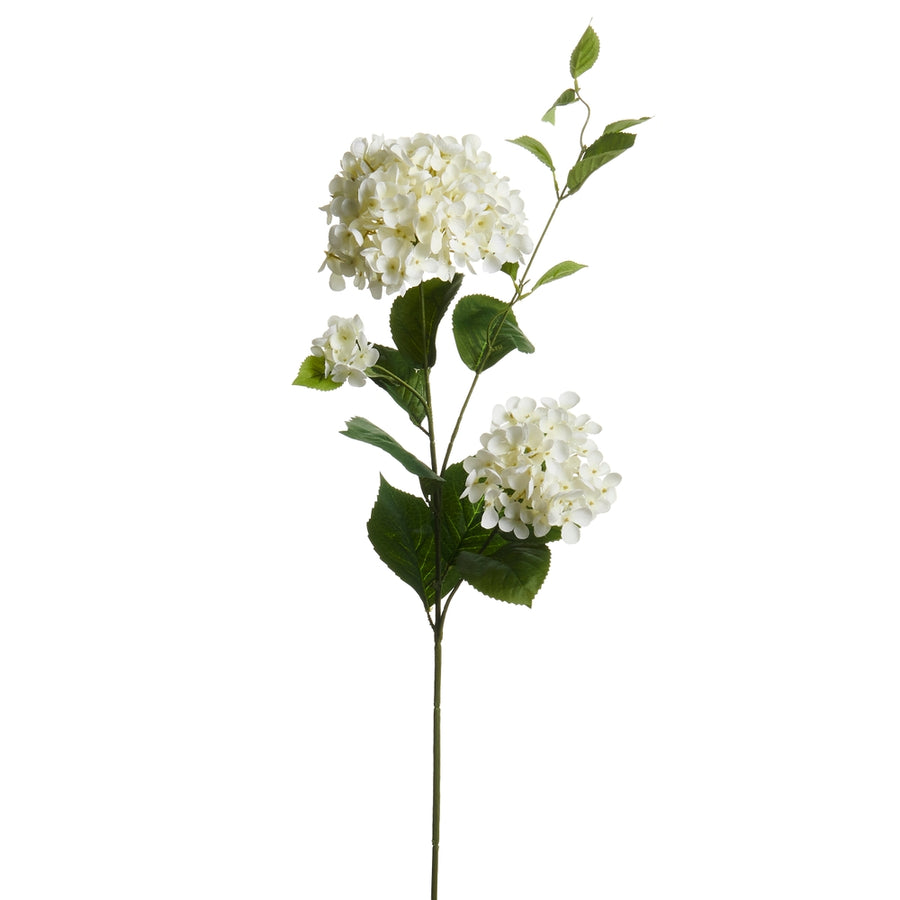 38.5" Cream Hydrangea Stem