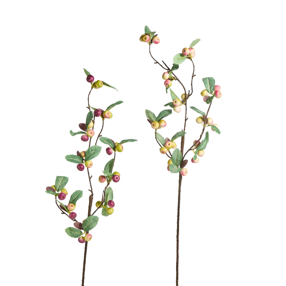 27.5" Pink Crabapple Spray