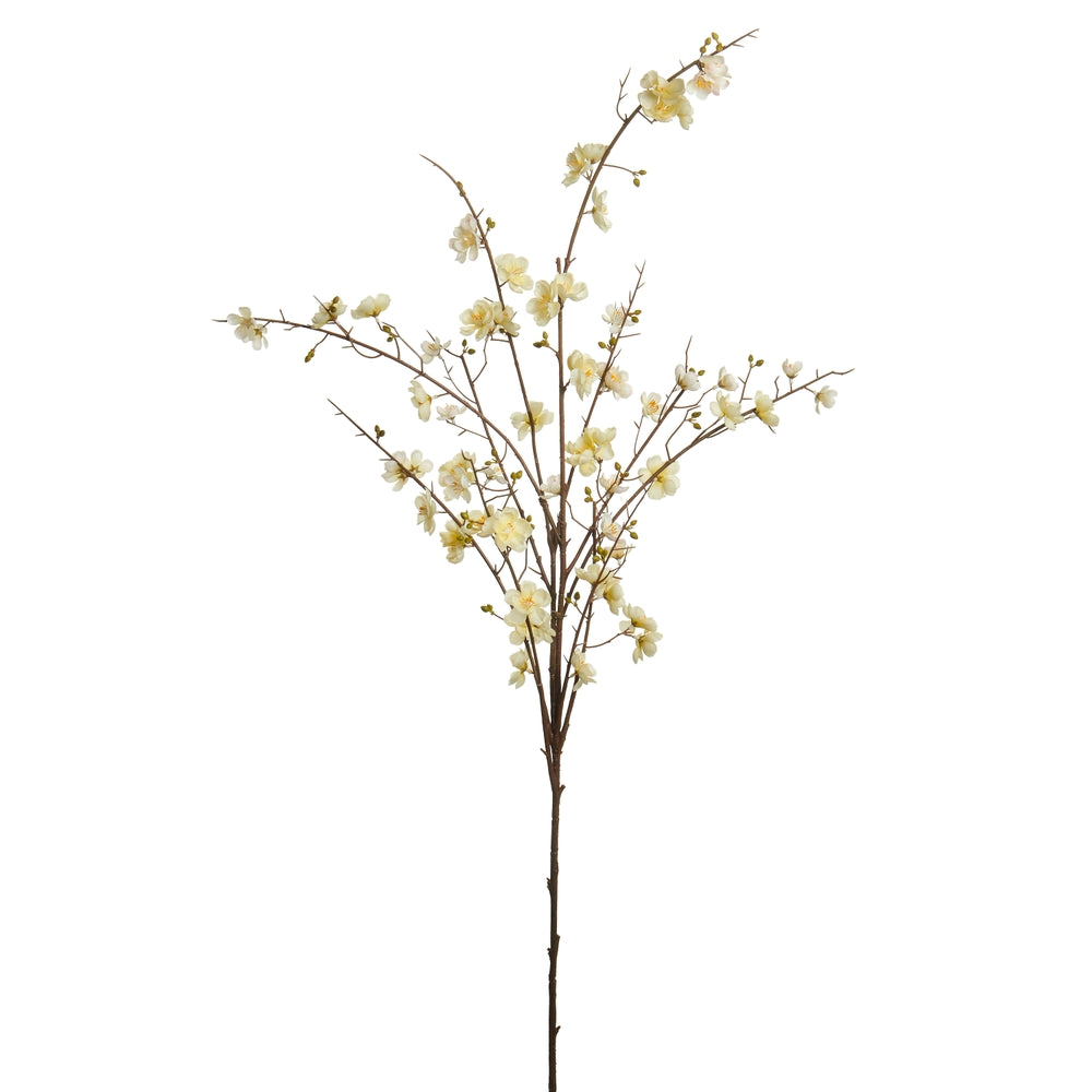 56" Yellow Cherry Blossom Branch