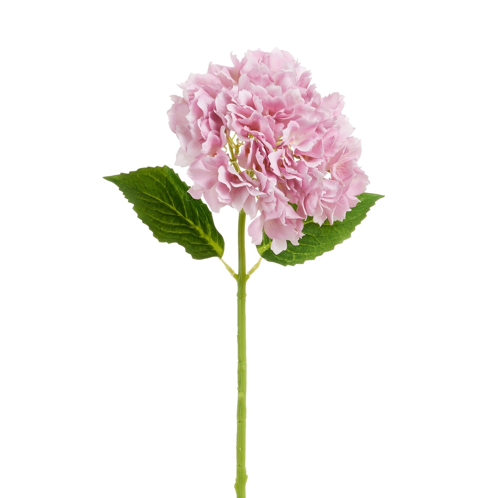 19" Real Touch Mauve Hydrangea Stem