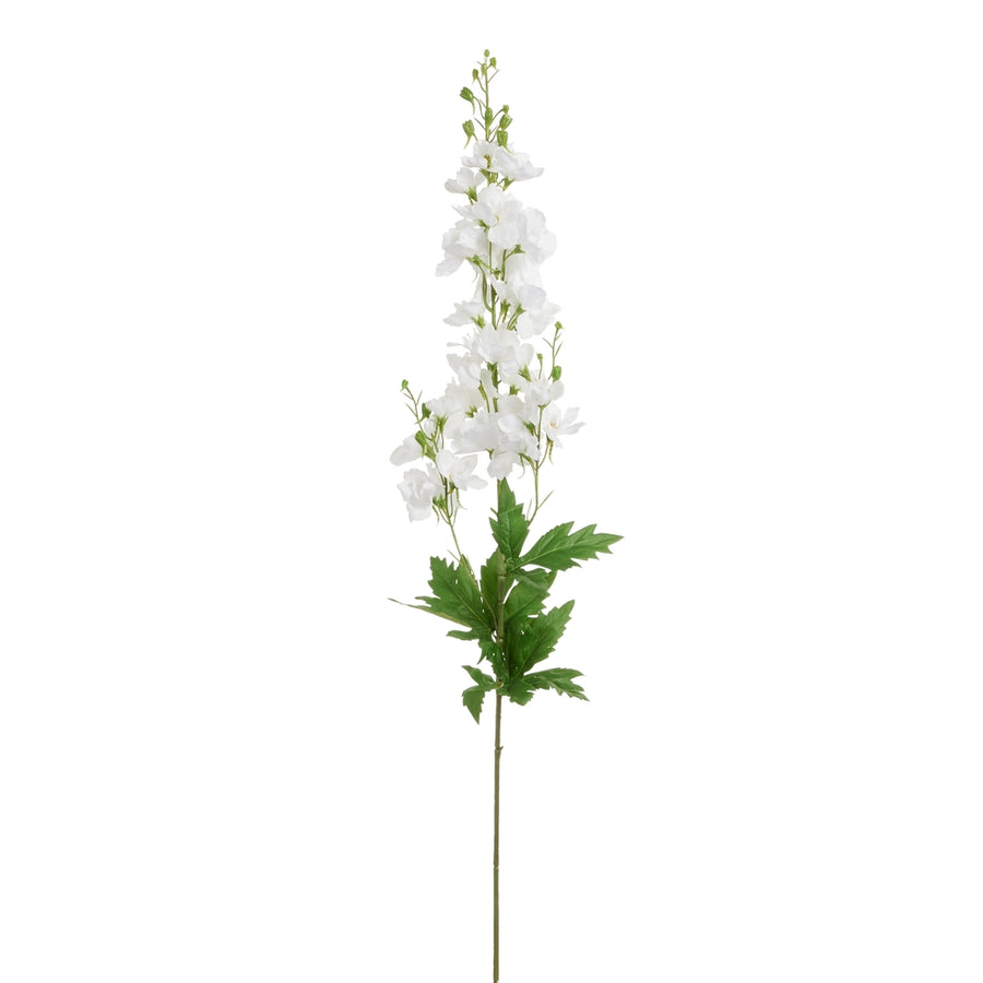 35" Real Touch White Delphinium Spray