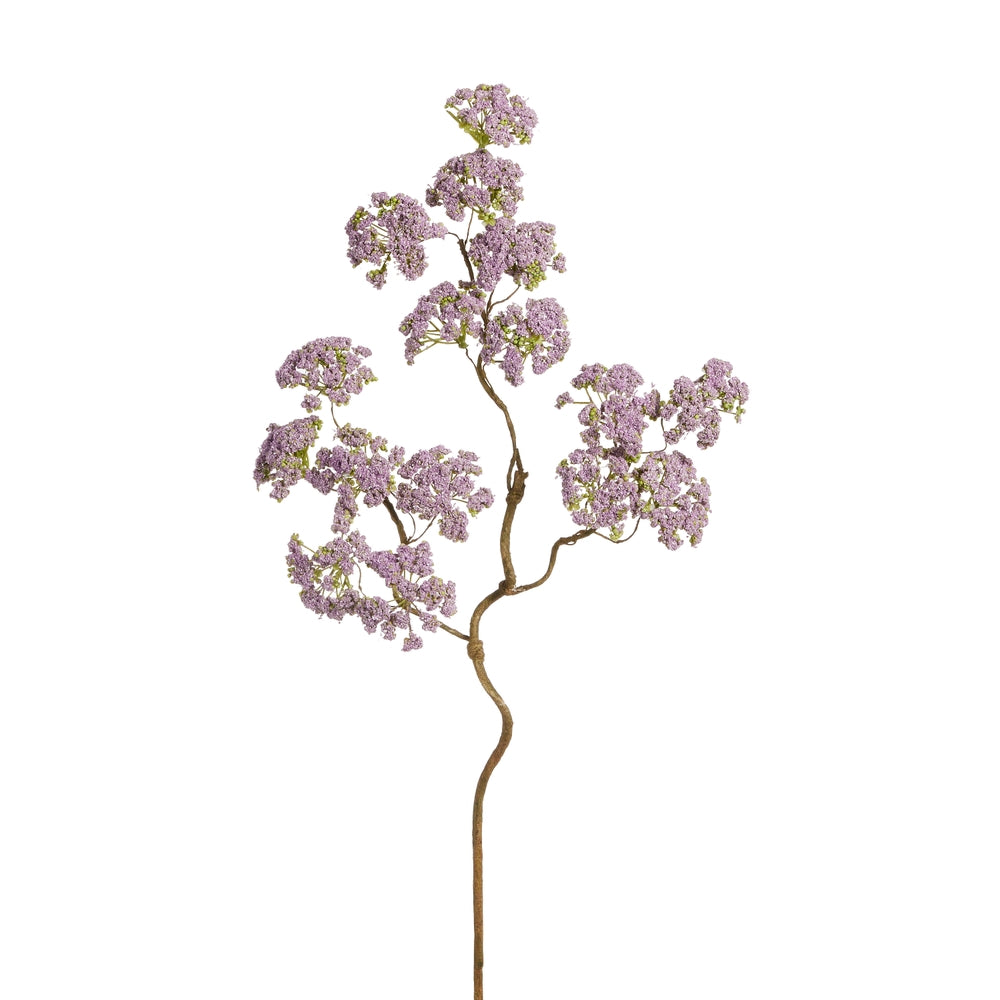 28.5" Purple Queen Anne's Lace Branch