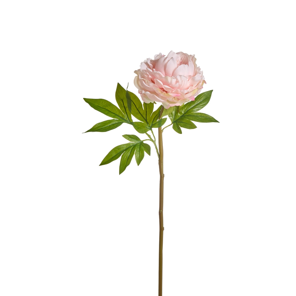 26" Natural Touch Light Pink Peony