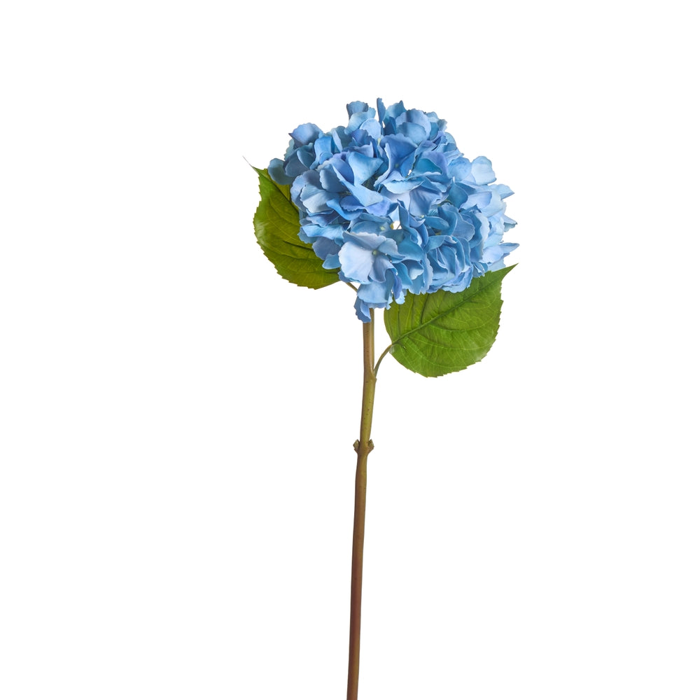 24" Natural Touch Blue Hydrangea