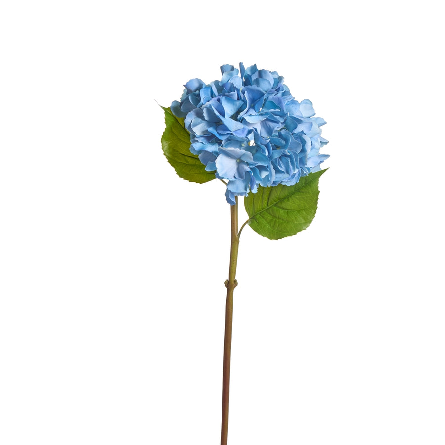 24" Natural Touch Blue Hydrangea