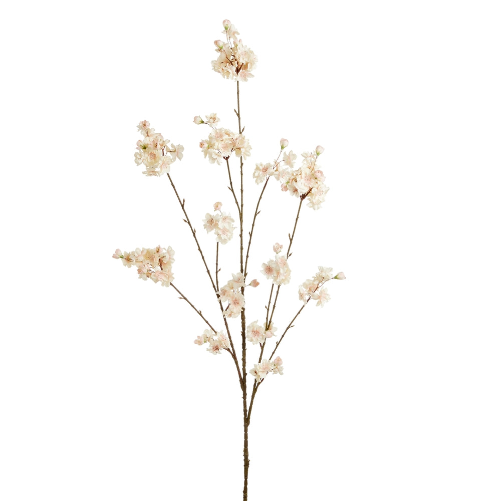 50.5" Cream Cherry Blossom Branch
