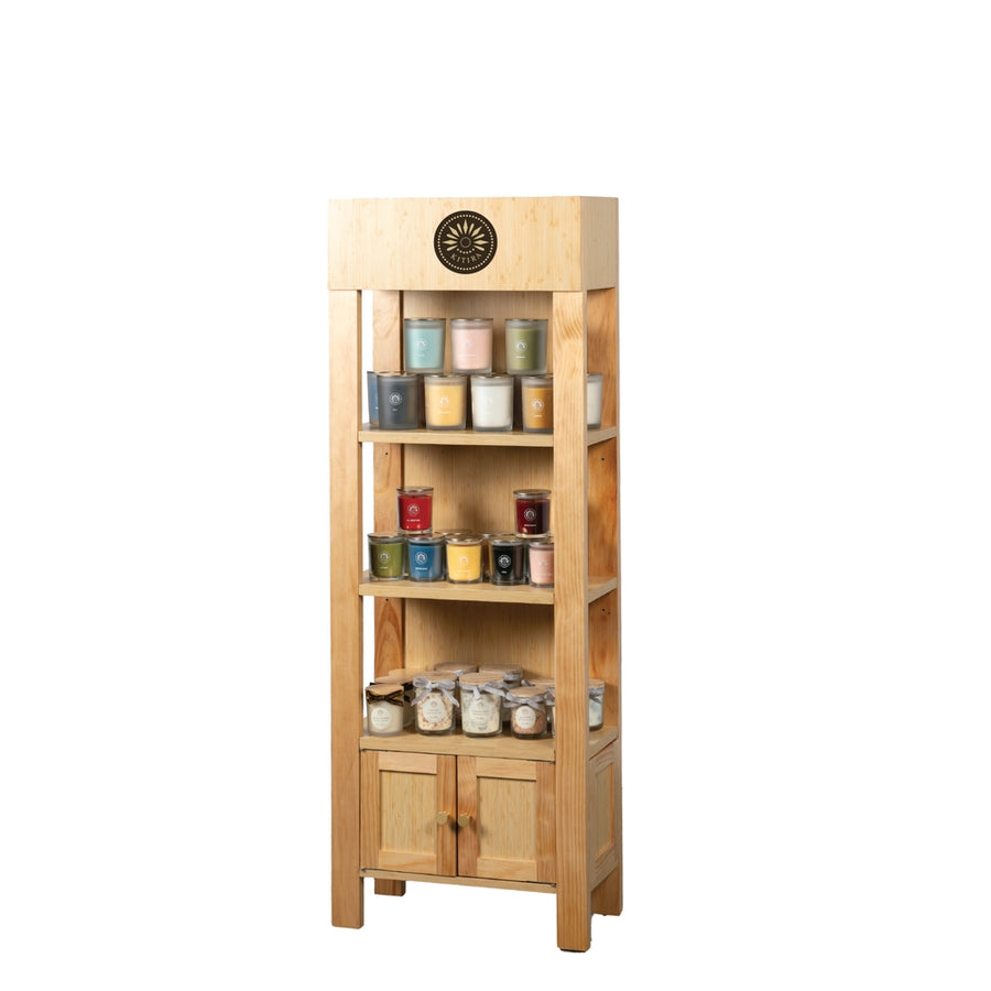 Small Candle Display Shelf