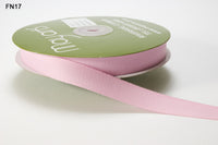 5/8 Inch Light Weight Twill Ribbon with Woven Edge – FN17 – PINK