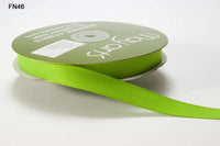 5/8 Inch Light Weight Twill Ribbon with Woven Edge – FN46 – PARROT GREEN