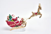 Santa Sled With Deer