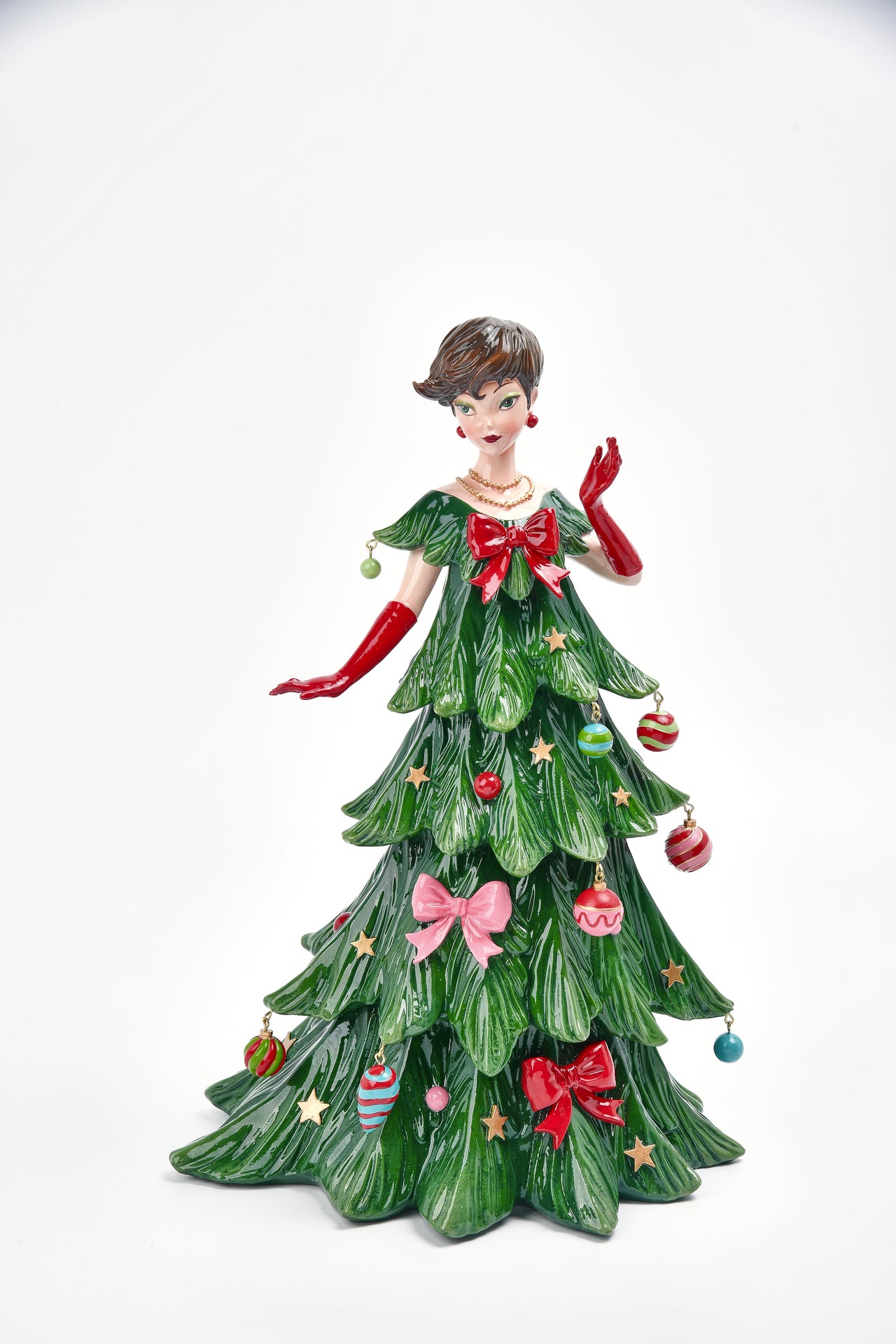 Christmas Tree Fashion Lady