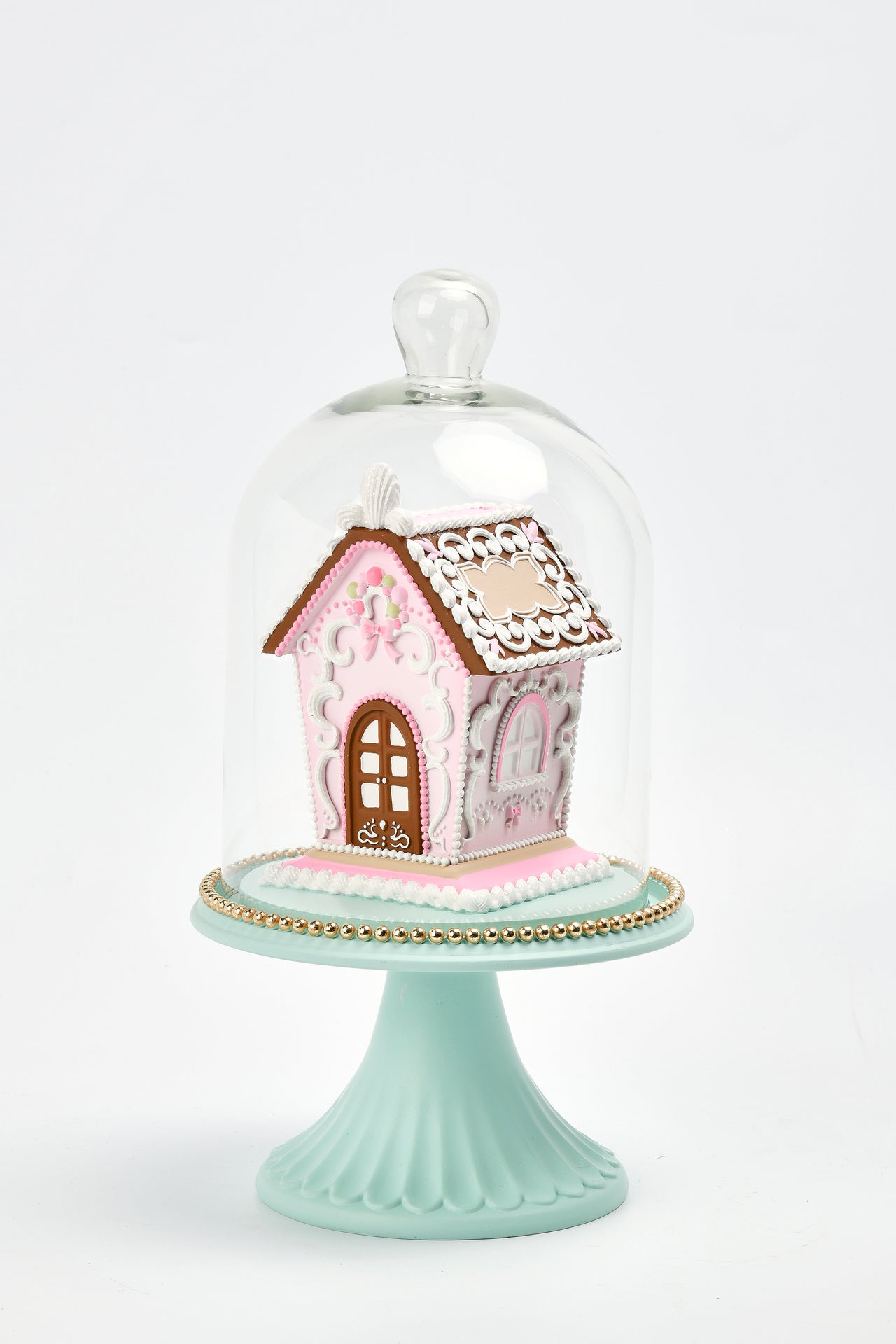 Gingerbread House In Dome