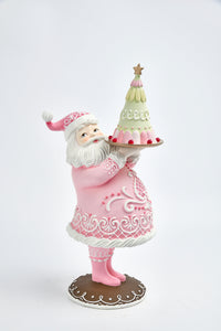 Gingerbread Santa With Cake