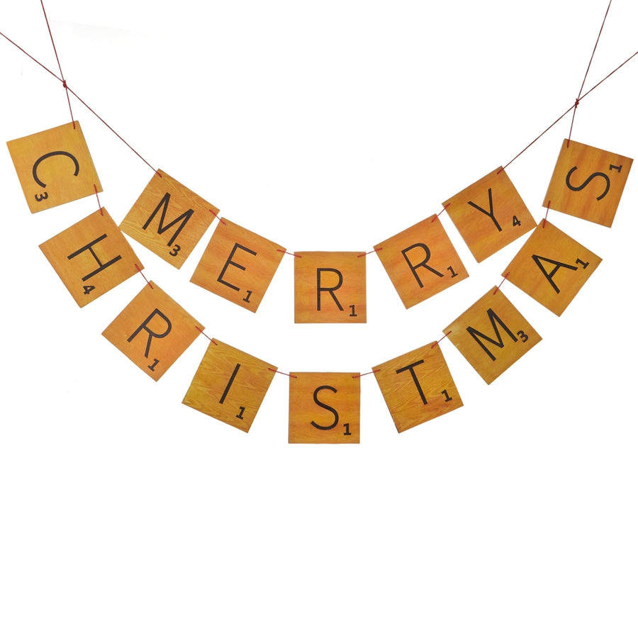 48" Holiday Game Letter Garland