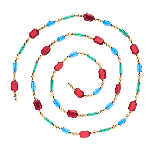 6' Multicolor Jeweled Garland