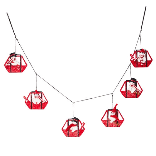 5' Gondola Ride Felt Garland