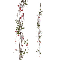 5' Red Pepper Berry Garland
