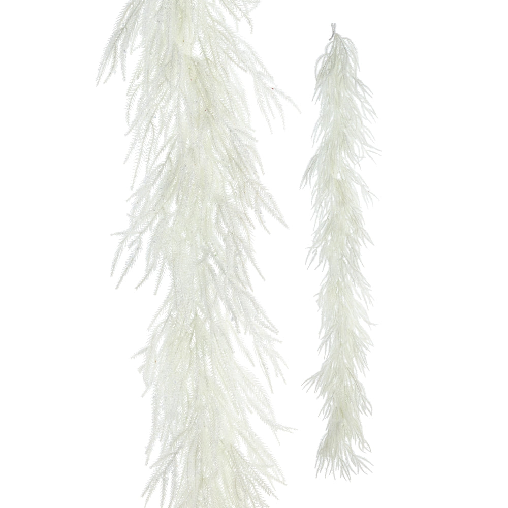 6.5' Iced White Pine Garland