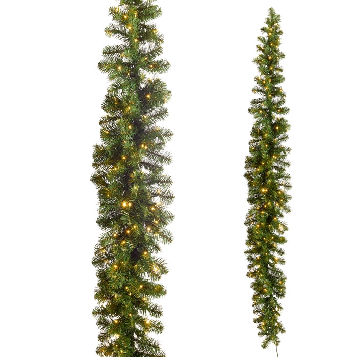 *DC* 7' Pre-Lit Swag Garland