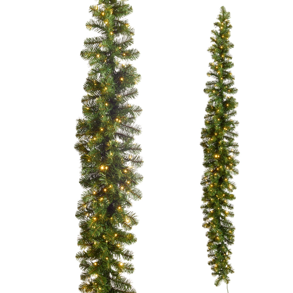 *DC* 7' Pre-Lit Swag Garland