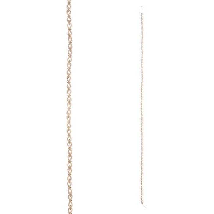 6' Gold Jewel Garland