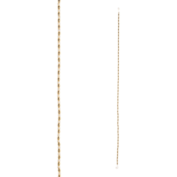 5' Pearl and Rhinestone Garland