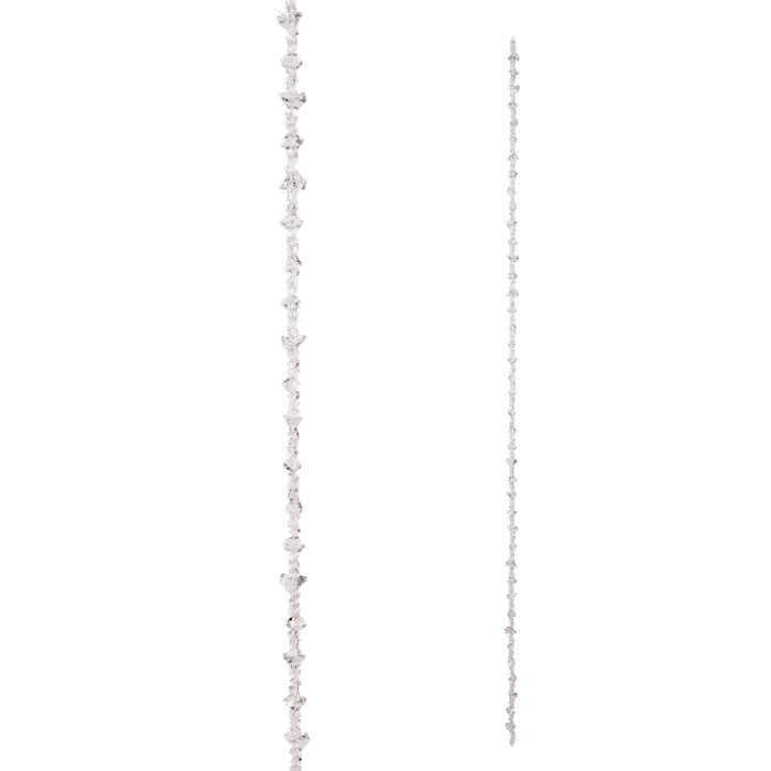 6' Clear Ice Garland