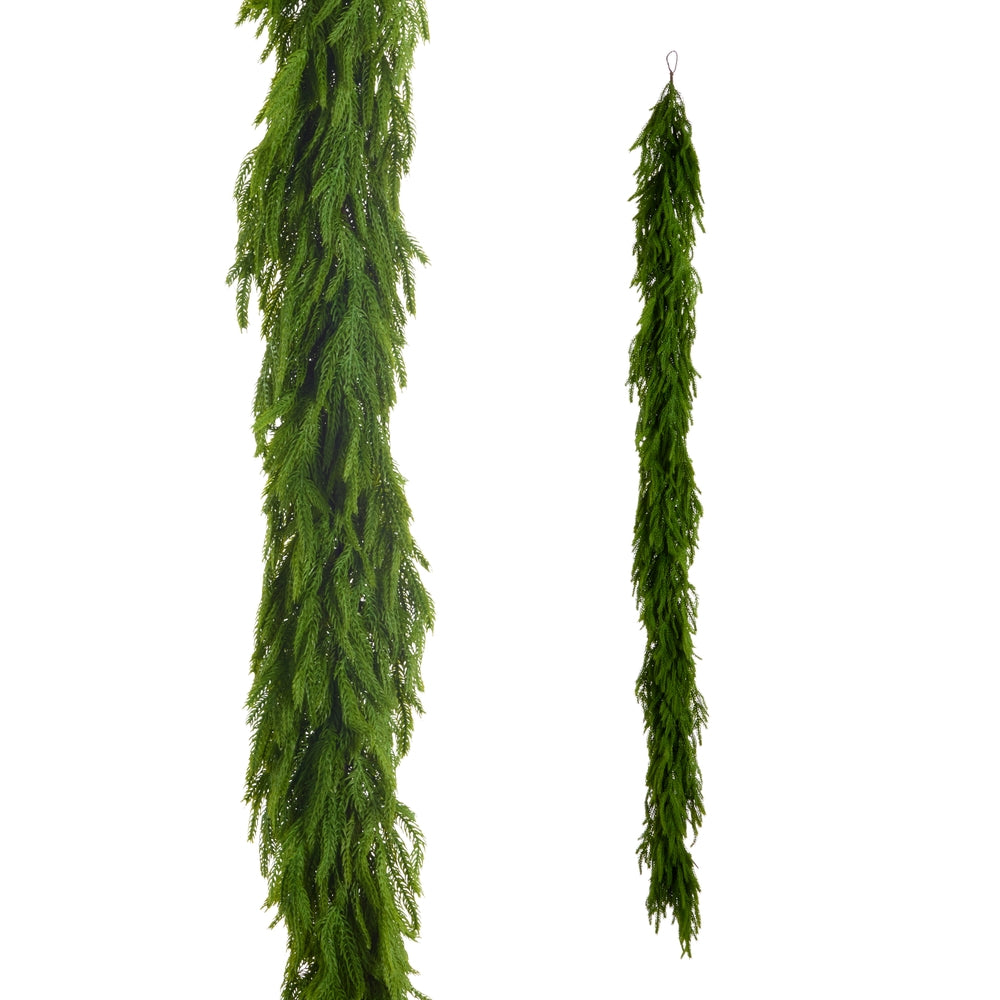 6.5' Real Touch Norfolk Pine Garland