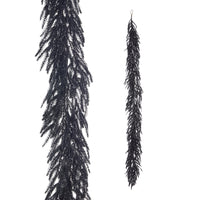6' Black Pine Garland