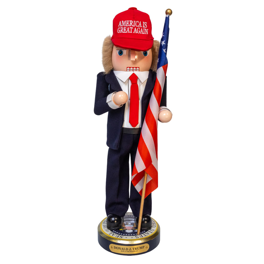 16" America Is Great Again Trump Nutcracker
