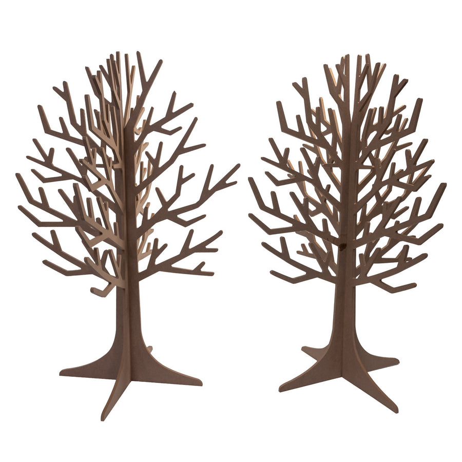 Wooden Ornament Holder Tree Set