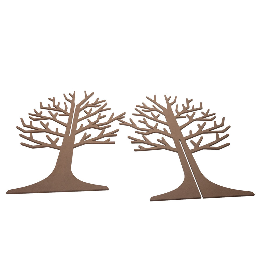 Wooden Ornament Holder Tree Set