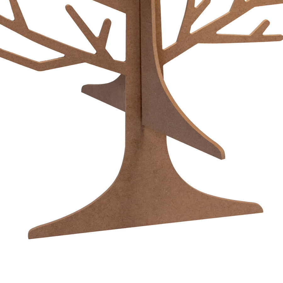 Wooden Ornament Holder Tree Set
