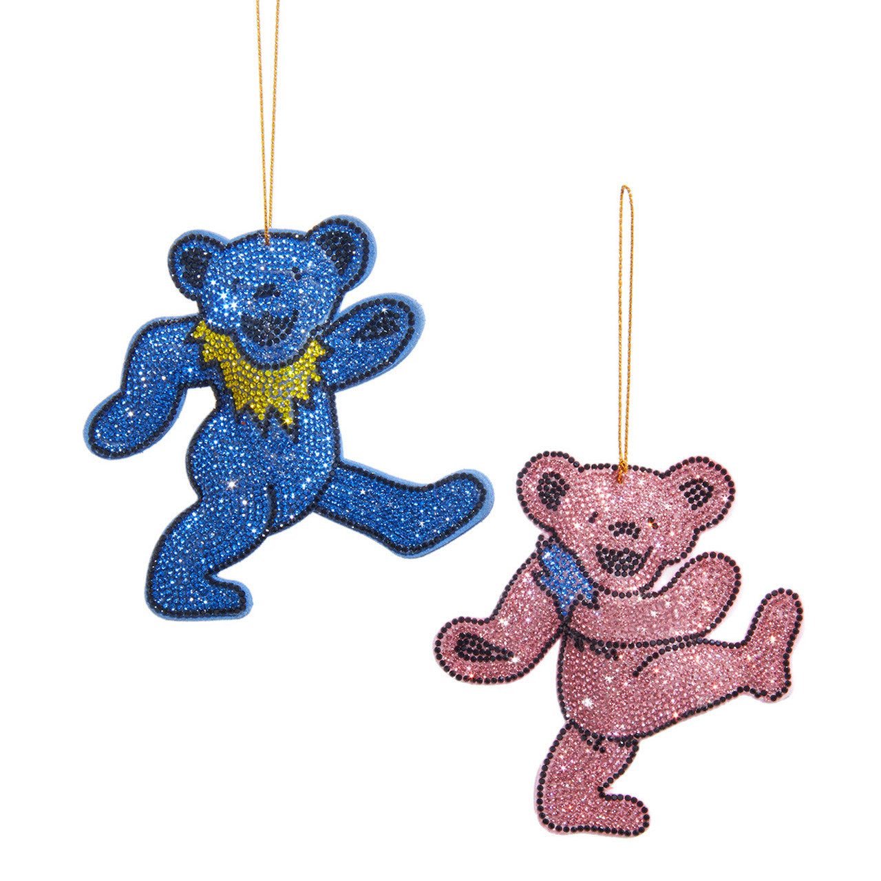 Bedazzled Collection™ Grateful Dead™ Bear Ornaments