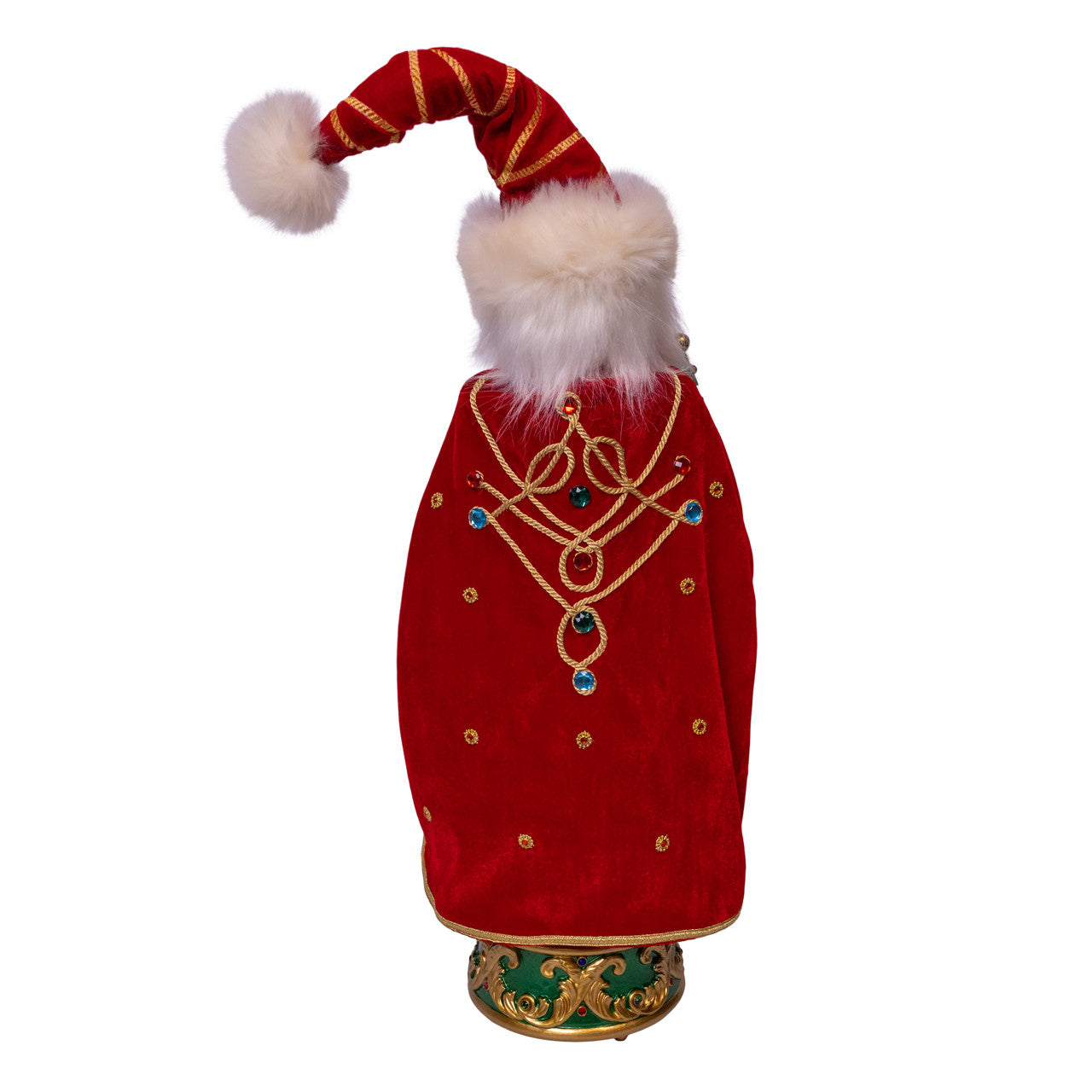 21" Musical Red King Santa Nutcracker