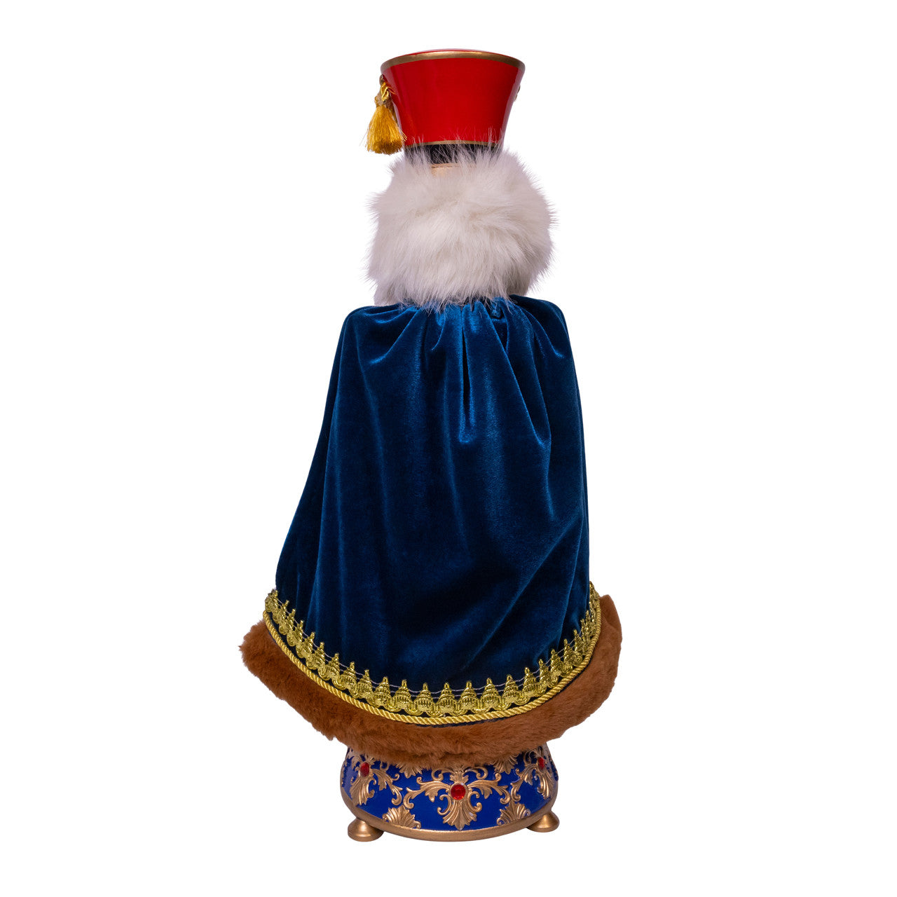21" Musical Blue & Red Soldier Nutcracker