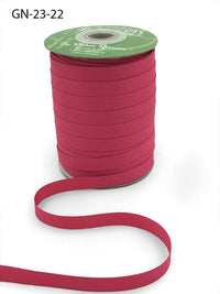 ~3/8 Inch Light-Weight Flat Grosgrain Ribbon with Woven Edge – GN-38-22 Fuchsia