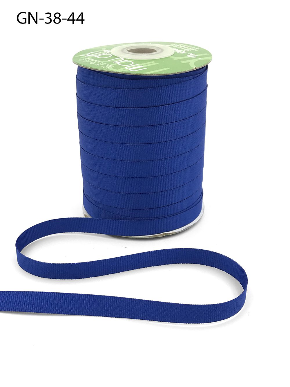 ~3/8 Inch Light-Weight Flat Grosgrain Ribbon with Woven Edge – GN-38-44 Royal Blue