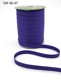 ~3/8 Inch Light-Weight Flat Grosgrain Ribbon with Woven Edge – GN-38-47 Purple