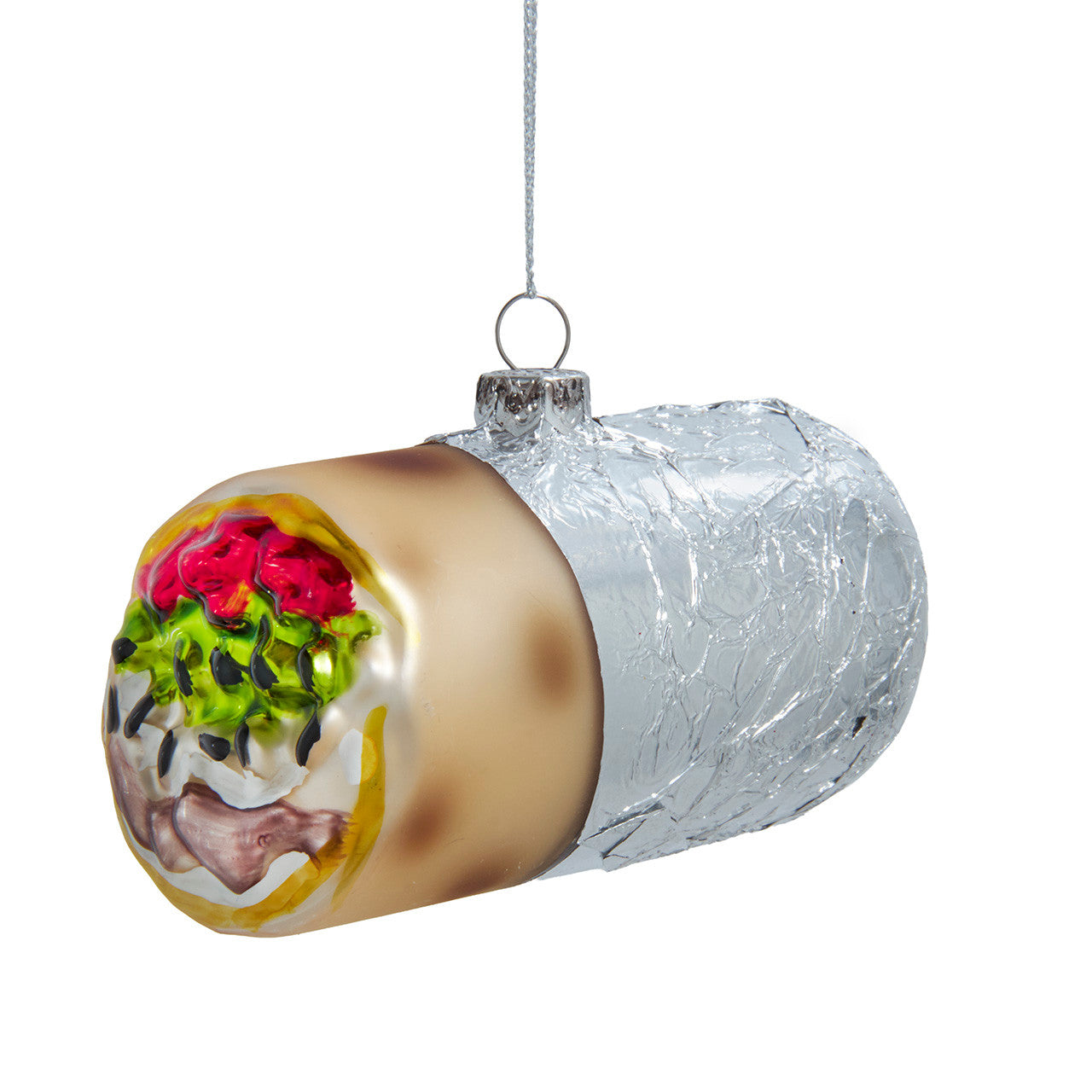 Glass Burrito Ornament