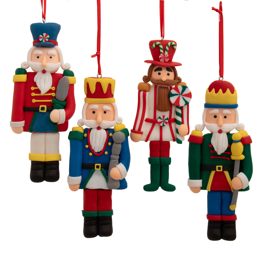 Traditional Christmas Nutcracker Soldier Ornaments