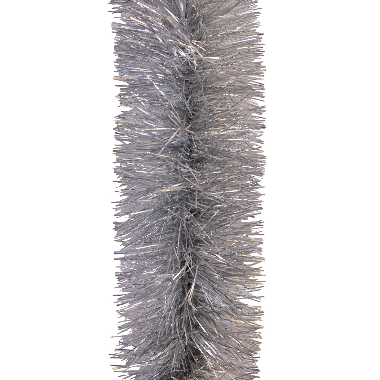 Silver Tinsel Garland